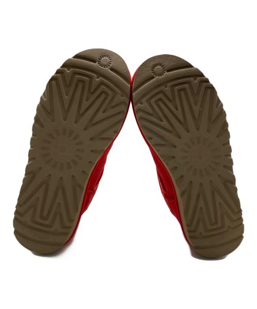 UGG（アグ）UGG (アグ) ムートンブーツ / Classic Ultra Mini レッド サイズ:24㎝の古着・服飾アイテム