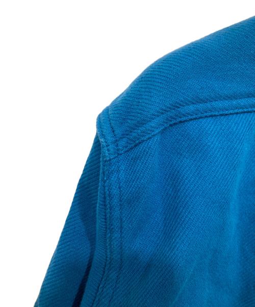 IRON HEART（アイアンハート）IRON HEART (アイアンハート) ワークシャツ ブルー サイズ:LLの古着・服飾アイテム