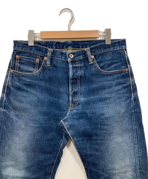 IRON HEART（アイアンハート）IRON HEART (アイアンハート) デニムパンツ ブルー サイズ:W36（91cm)の古着・服飾アイテム