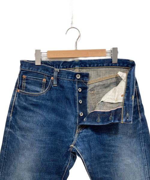 IRON HEART（アイアンハート）IRON HEART (アイアンハート) デニムパンツ ブルー サイズ:W36（91cm)の古着・服飾アイテム