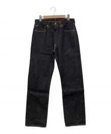 FULLCOUNT（フルカウント）の古着「デニムパンツ / Straight Denim Heavy Oz」｜インディゴ