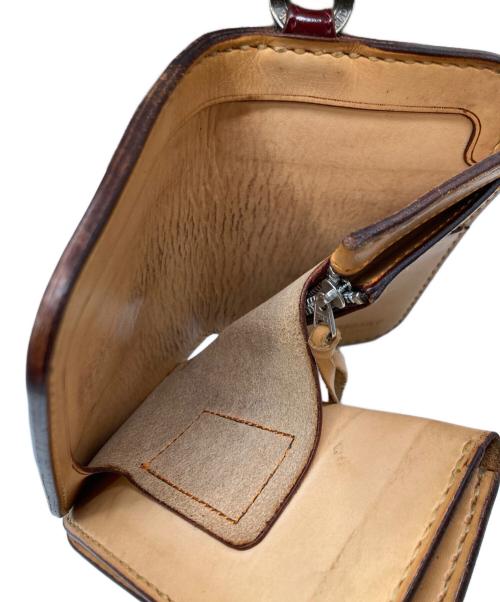 IRON HEART（アイアンハート）IRON HEART (アイアンハート) ミディアムウォレット ブラウンの古着・服飾アイテム