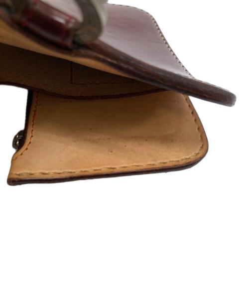 IRON HEART（アイアンハート）IRON HEART (アイアンハート) ミディアムウォレット ブラウンの古着・服飾アイテム