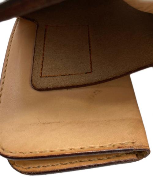 IRON HEART（アイアンハート）IRON HEART (アイアンハート) ミディアムウォレット ブラウンの古着・服飾アイテム