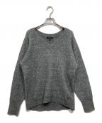 theoryセオリー）の古着「Vネックニット」｜グレー