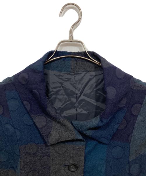 慈雨（ジウ）慈雨 (ジウ) コート ネイビー サイズ:40の古着・服飾アイテム