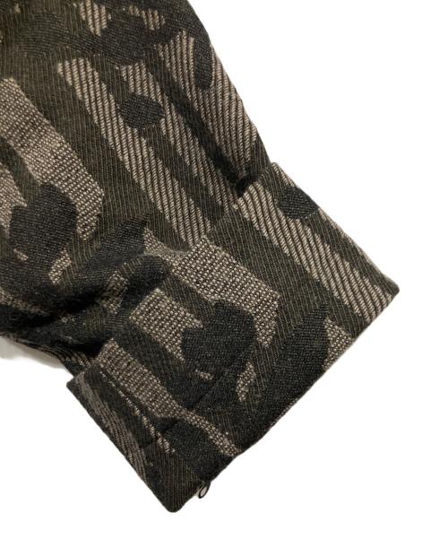 慈雨（ジウ）慈雨 (ジウ) スタンドカラーコート ブラウン サイズ:40の古着・服飾アイテム