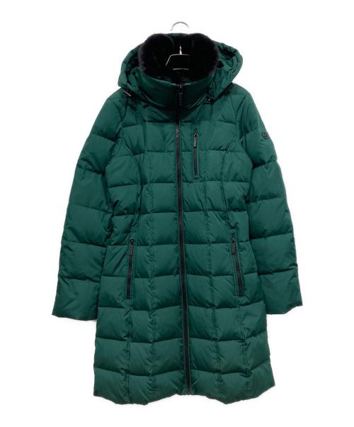 MICHAEL KORS（マイケル・コース）MICHAEL KORS (マイケル・コース) ダウンコート グリーン サイズ:Sの古着・服飾アイテム