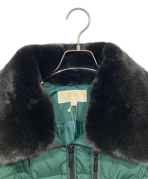 MICHAEL KORS（マイケル・コース）MICHAEL KORS (マイケル・コース) ダウンコート グリーン サイズ:Sの古着・服飾アイテム