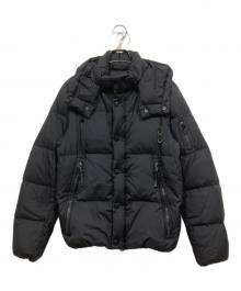 nano・universe（ナノ・ユニバース）の古着「西川ダウン ナイロンG2ジャケット」｜ブラック