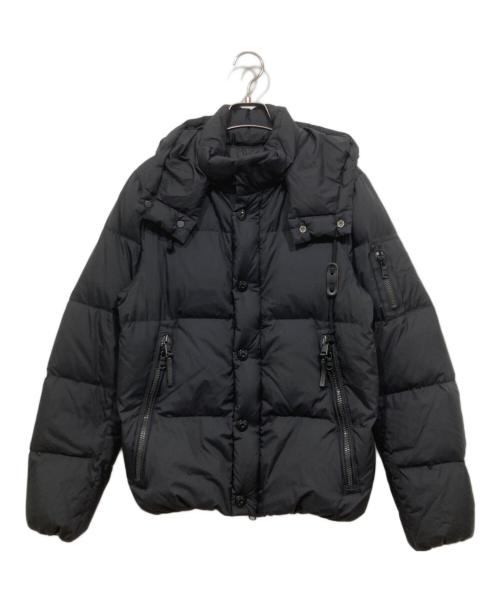 nano・universe（ナノ・ユニバース）nano・universe (ナノ・ユニバース) 西川ダウン ナイロンG2ジャケット ブラック サイズ:Mの古着・服飾アイテム