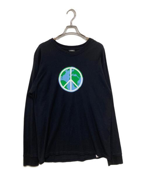 stussy（ステューシー）stussy (ステューシー) ロングスリーブカットソー ブラック サイズ:Mの古着・服飾アイテム