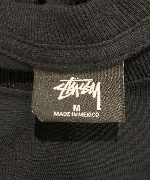 stussy（ステューシー）stussy (ステューシー) ロングスリーブカットソー ブラック サイズ:Mの古着・服飾アイテム