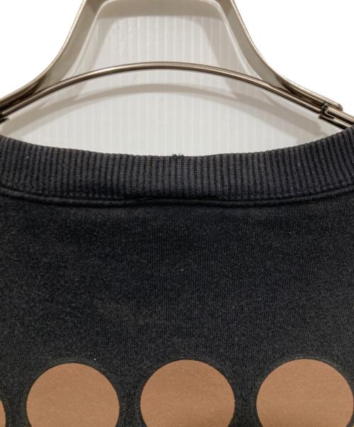 A BATHING APE（ア ベイシング エイプ）A BATHING APE (ア ベイシング エイプ) BABY MILO プリントクルーネックスウェット ブラック サイズ:XLの古着・服飾アイテム