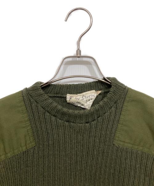 peterstorm（ピーターストーム）peterstorm (ピーターストーム) コマンダーニット グリーン サイズ:44の古着・服飾アイテム