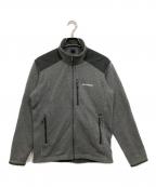 mont-bellモンベル）の古着「クリマプラス ニットジャケット」｜グレー