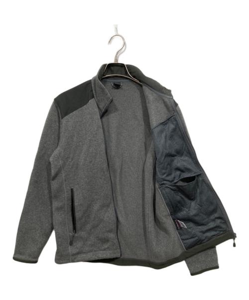 mont-bell（モンベル）mont-bell (モンベル) クリマプラス ニットジャケット グレー サイズ:Mの古着・服飾アイテム