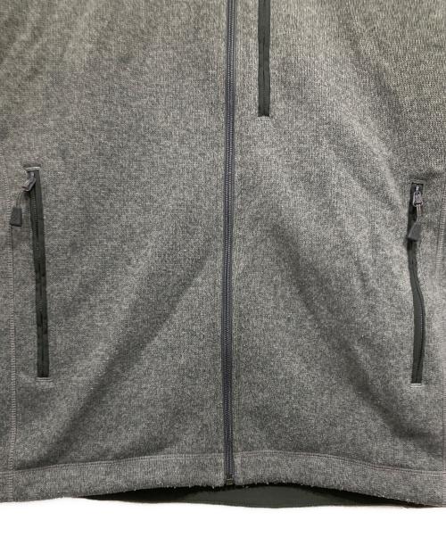 mont-bell（モンベル）mont-bell (モンベル) クリマプラス ニットジャケット グレー サイズ:Mの古着・服飾アイテム