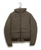 BALENCIAGAバレンシアガ）の古着「スタンドカラー ダウンジャケット」｜ブラウン