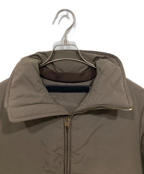 BALENCIAGA（バレンシアガ）BALENCIAGA (バレンシアガ) スタンドカラー ダウンジャケット ブラウン サイズ:46の古着・服飾アイテム