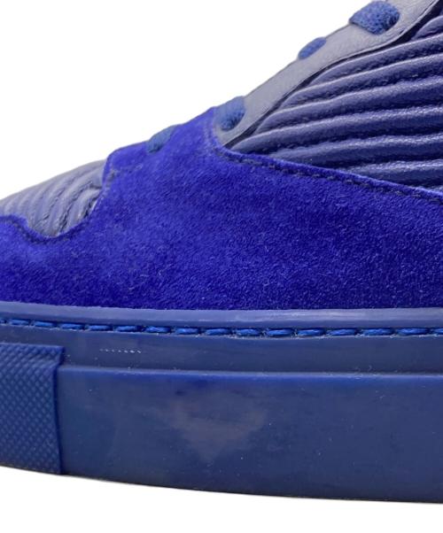 BALENCIAGA（バレンシアガ）BALENCIAGA (バレンシアガ) レザーハイカットスニーカー ネイビー サイズ:41の古着・服飾アイテム