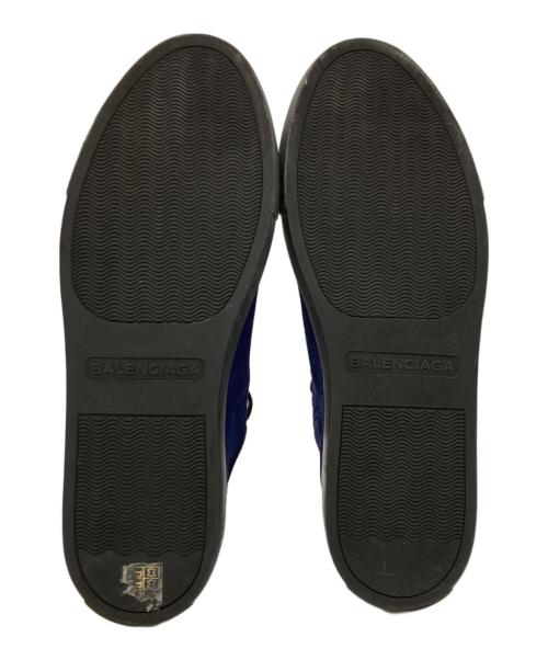 BALENCIAGA（バレンシアガ）BALENCIAGA (バレンシアガ) スウェード ミッドカットスニーカー ネイビー サイズ:41の古着・服飾アイテム