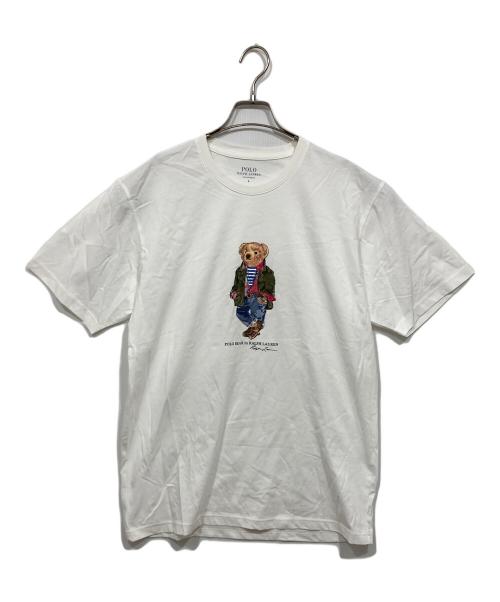 POLO RALPH LAUREN（ポロ・ラルフローレン）POLO RALPH LAUREN (ポロ・ラルフローレン) ポロベアTシャツ ホワイト サイズ:Lの古着・服飾アイテム