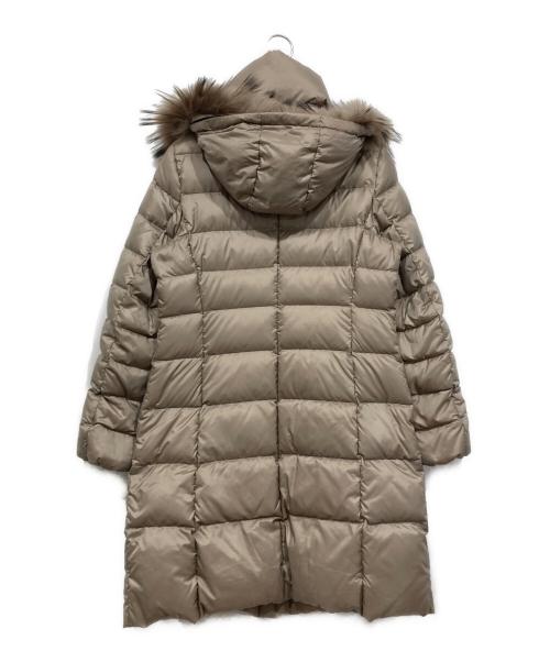 23区（ニジュウサンク）23区 (ニジュウサンク) ダウンコート ベージュ サイズ:Mの古着・服飾アイテム