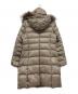 23区 (ニジュウサンク) ダウンコート ベージュ サイズ:M：7000円