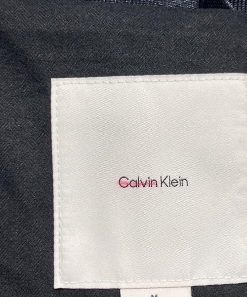 Calvin Klein（カルバンクライン）Calvin Klein (カルバンクライン) ダウンジャケット ブラック サイズ:Mの古着・服飾アイテム