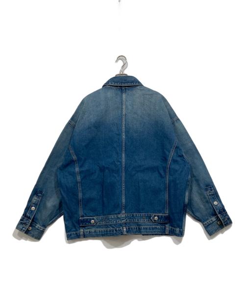 Calvin Klein（カルバンクライン）Calvin Klein (カルバンクライン) デニムジャケット ブルー サイズ:L/Gの古着・服飾アイテム