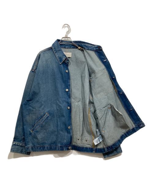 Calvin Klein（カルバンクライン）Calvin Klein (カルバンクライン) デニムジャケット ブルー サイズ:L/Gの古着・服飾アイテム