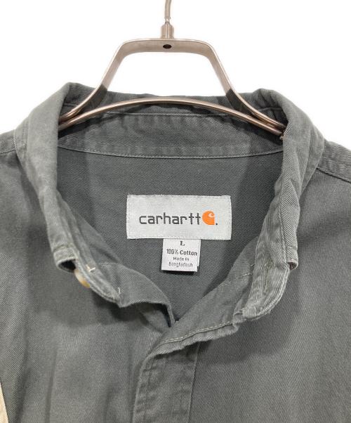 CarHartt（カーハート）CarHartt (カーハート) 長袖シャツ グレー サイズ:Lの古着・服飾アイテム
