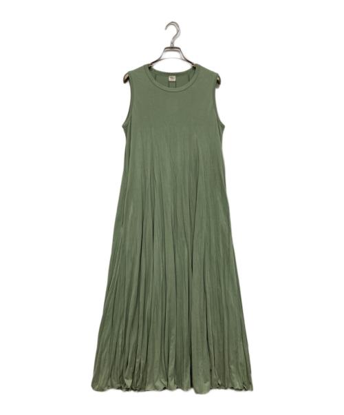 Ron Herman（ロンハーマン）Ron Herman (ロンハーマン) ノースリーブマキシワンピース グリーン サイズ:Sの古着・服飾アイテム