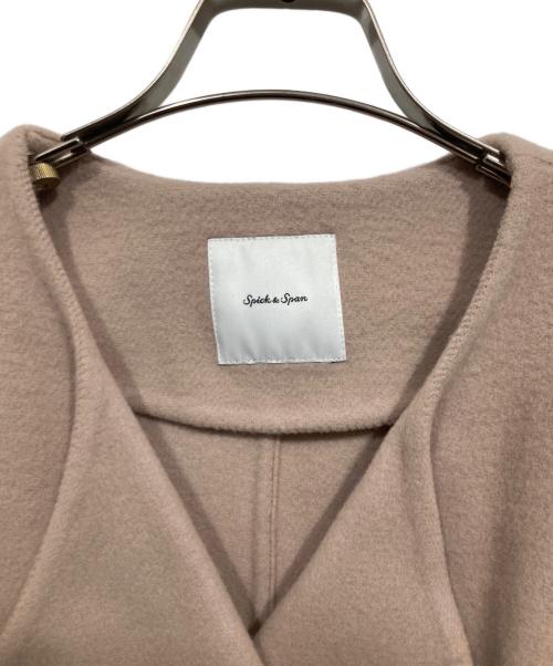 Spick and Span（スピック＆スパン）Spick and Span (スピック＆スパン) ノーカラーコート ベージュ サイズ:Freeの古着・服飾アイテム