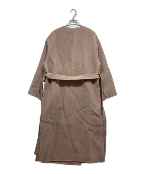 Spick and Span（スピック＆スパン）Spick and Span (スピック＆スパン) ノーカラーコート ベージュ サイズ:Freeの古着・服飾アイテム