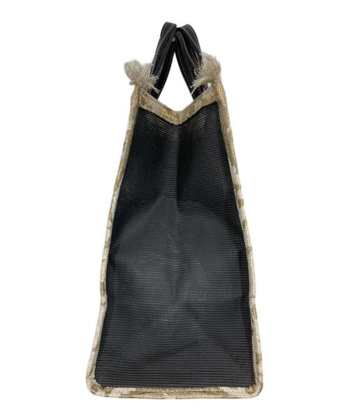 A VACATION（ア ヴァケーション）A VACATION (ア ヴァケーション) メッシュ ハンドバッグ /  BOX MESH グレーの古着・服飾アイテム