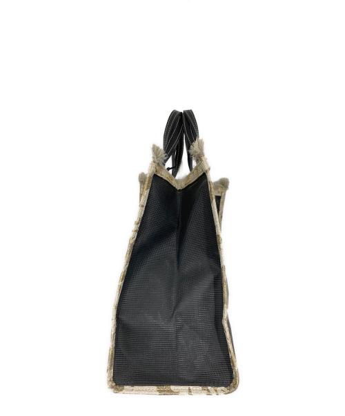 A VACATION（ア ヴァケーション）A VACATION (ア ヴァケーション) メッシュ ハンドバッグ /  BOX MESH グレーの古着・服飾アイテム