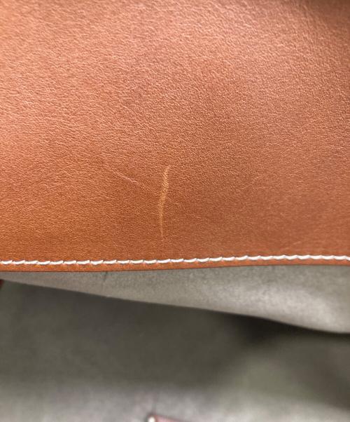 A VACATION（ア ヴァケーション）A VACATION (ア ヴァケーション) レオパード柄ビッグトートバッグ ブラウンの古着・服飾アイテム