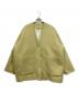 YORI（ヨリ）の古着「ウールモヘアシャギージャケット」｜イエロー