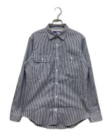 THE NORTHFACE PURPLELABEL（ザ・ノースフェイス パープルレーベル）の古着「長袖シャツ」｜ネイビー