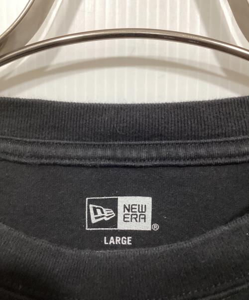 New Era（ニューエラ）New Era (ニューエラ) YOHJI YAMAMOTO (ヨウジヤマモト) ロングスリーブカットソー ブラック サイズ:LARGEの古着・服飾アイテム