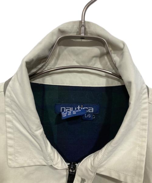 NAUTICA（ノーティカ）NAUTICA (ノーティカ) ジップアップジャケット アイボリー サイズ:Lの古着・服飾アイテム