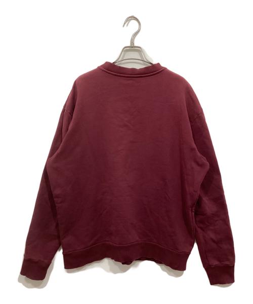 DIESEL（ディーゼル）DIESEL (ディーゼル) ポケット刺繍スウェット ボルドー サイズ:Lの古着・服飾アイテム