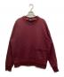 DIESEL（ディーゼル）の古着「ポケット刺繍スウェット」｜ボルドー