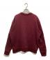 DIESEL (ディーゼル) ポケット刺繍スウェット ボルドー サイズ:L：6000円