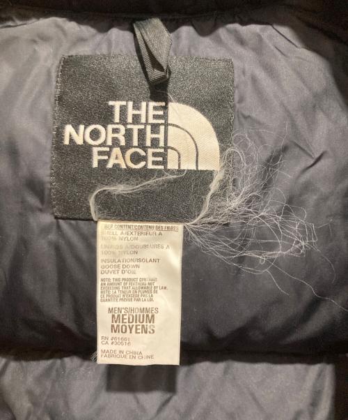 THE NORTH FACE（ザ ノース フェイス）THE NORTH FACE (ザ ノース フェイス) ヌプシダウンベスト オレンジ×ブラック サイズ:MEDIUMの古着・服飾アイテム