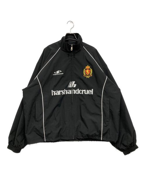 HARSH AND CRUEL（ハーシュアンドクルーエル）HARSH AND CRUEL (ハーシュアンドクルーエル) トラックジャケット ブラック サイズ:Lの古着・服飾アイテム