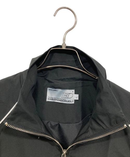 HARSH AND CRUEL（ハーシュアンドクルーエル）HARSH AND CRUEL (ハーシュアンドクルーエル) トラックジャケット ブラック サイズ:Lの古着・服飾アイテム
