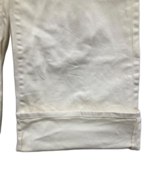 Q.anos（キュアノス）Q.anos (キュアノス) リラックススーパーワイドデニム ホワイト サイズ:1の古着・服飾アイテム